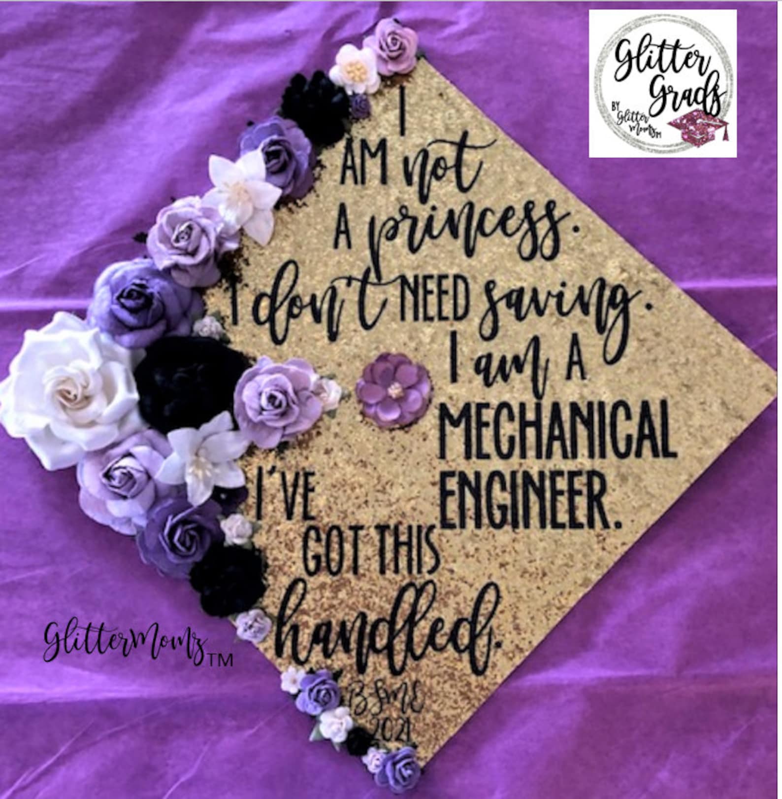 Mechanical Engineer Graduation Cap Topper Etsy