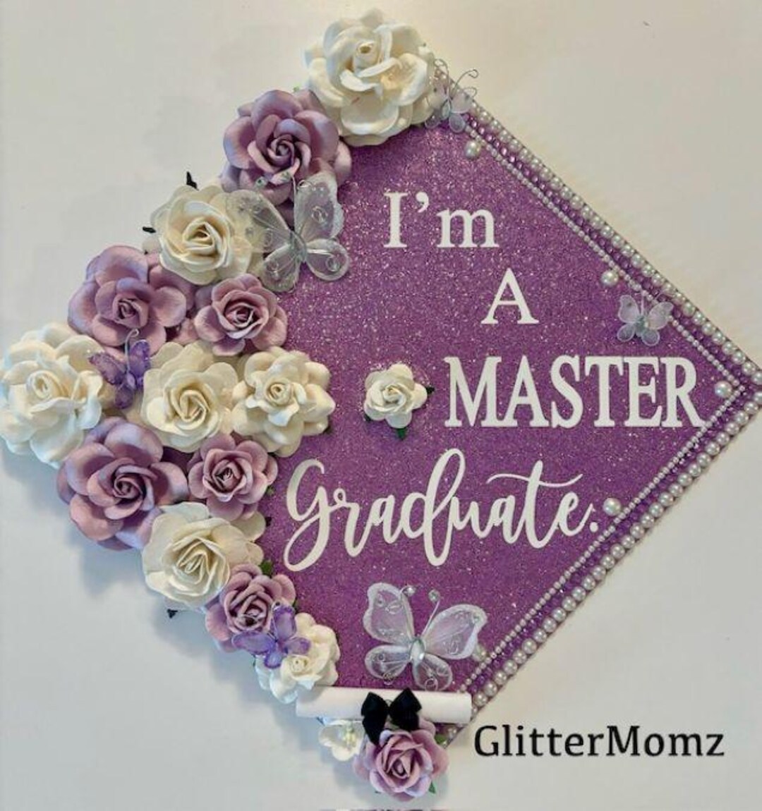 Pilot Grad Topper Graduation Cap Topper Master Graduate - Etsy