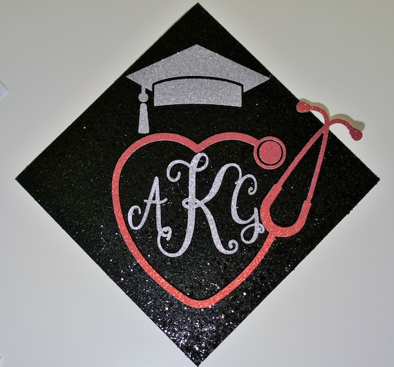 Graduation Cap With Stethoscope