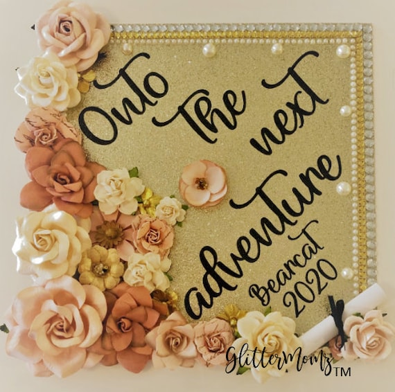 Graduation Cap Decoration Onto the Next Adventure