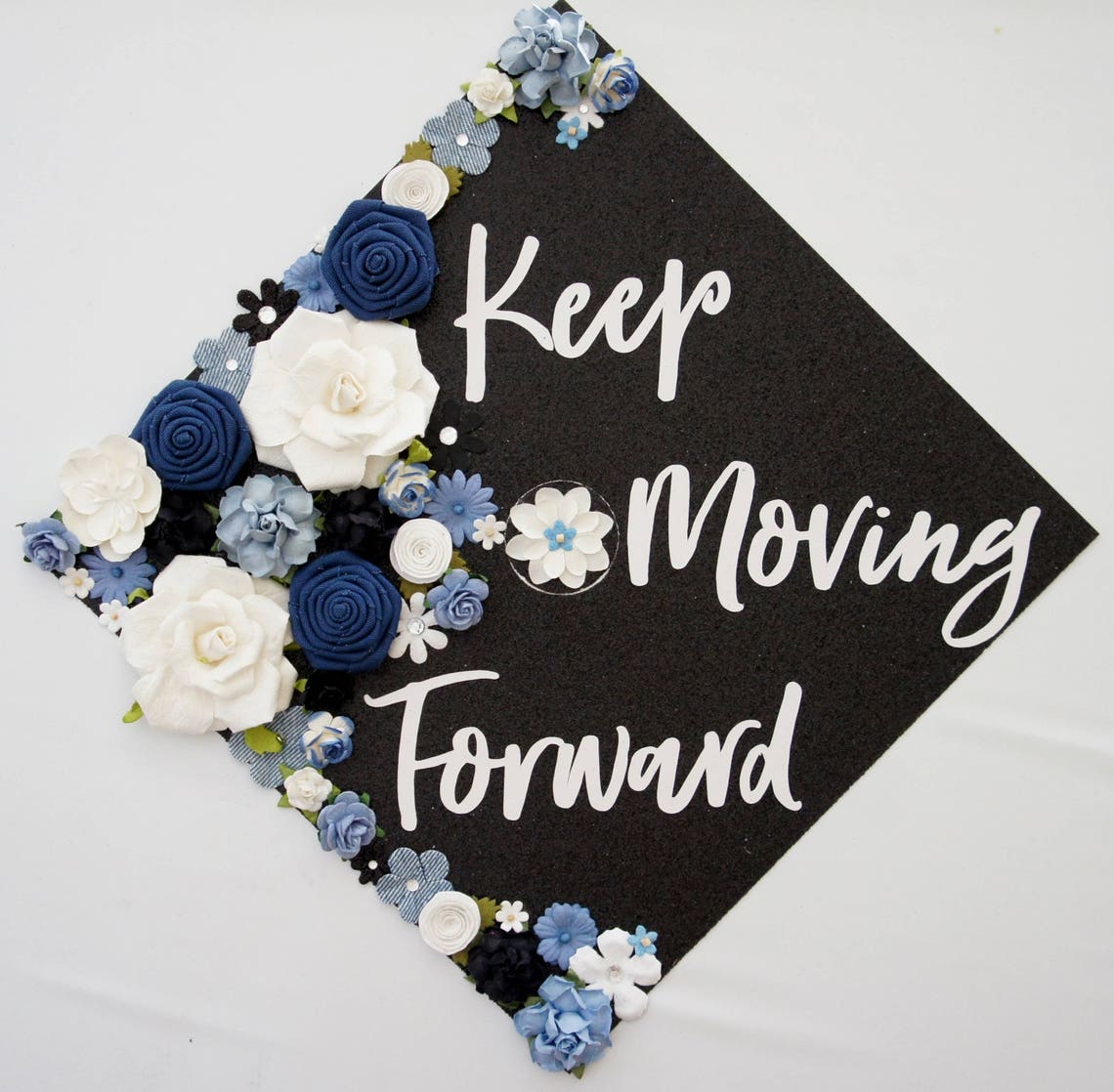 Keep Moving Forward Graduation Topper and Decoration. Flower - Etsy