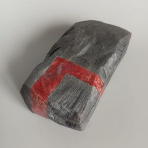 Raku Unique Ceramic box, Stone Style