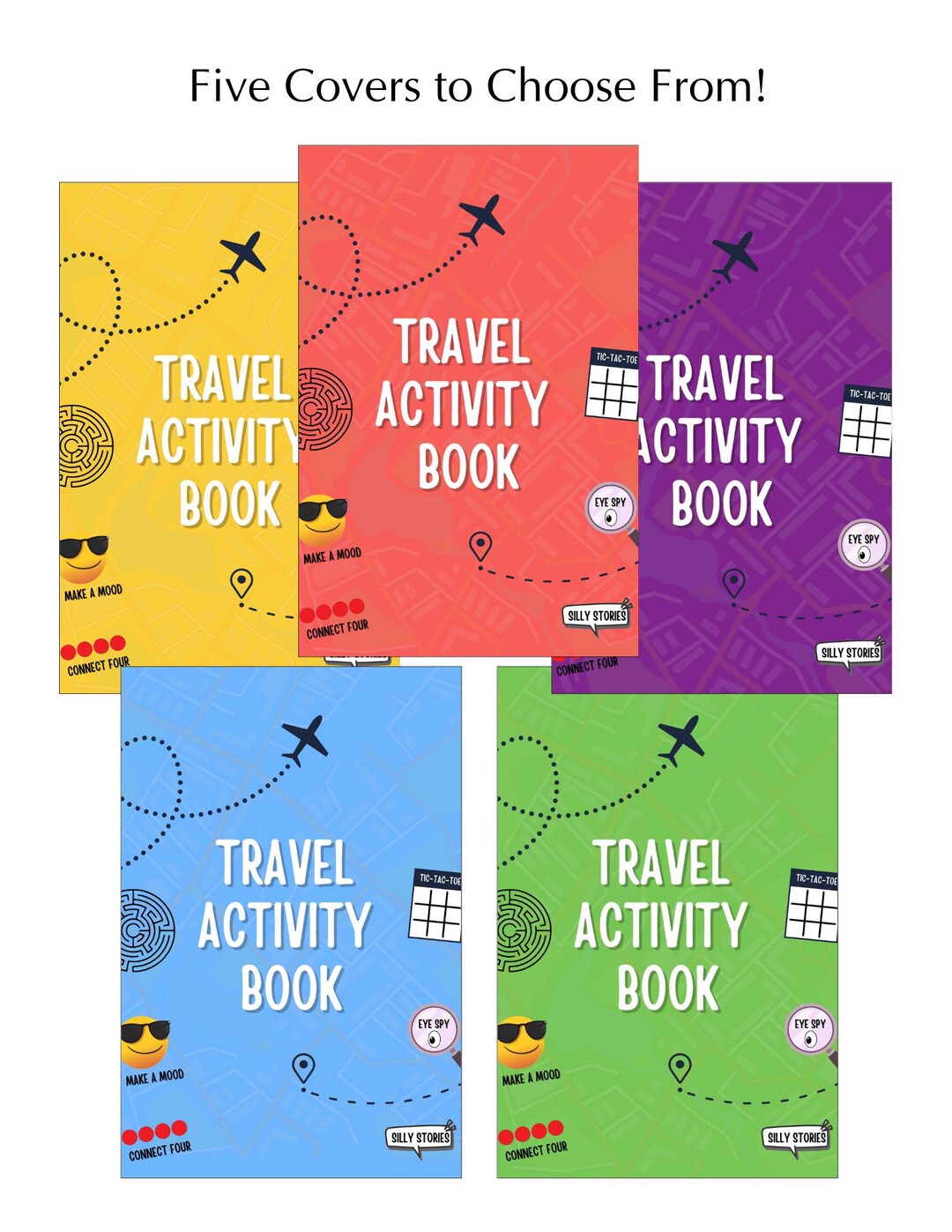 Printable Travel Activity Book - Etsy