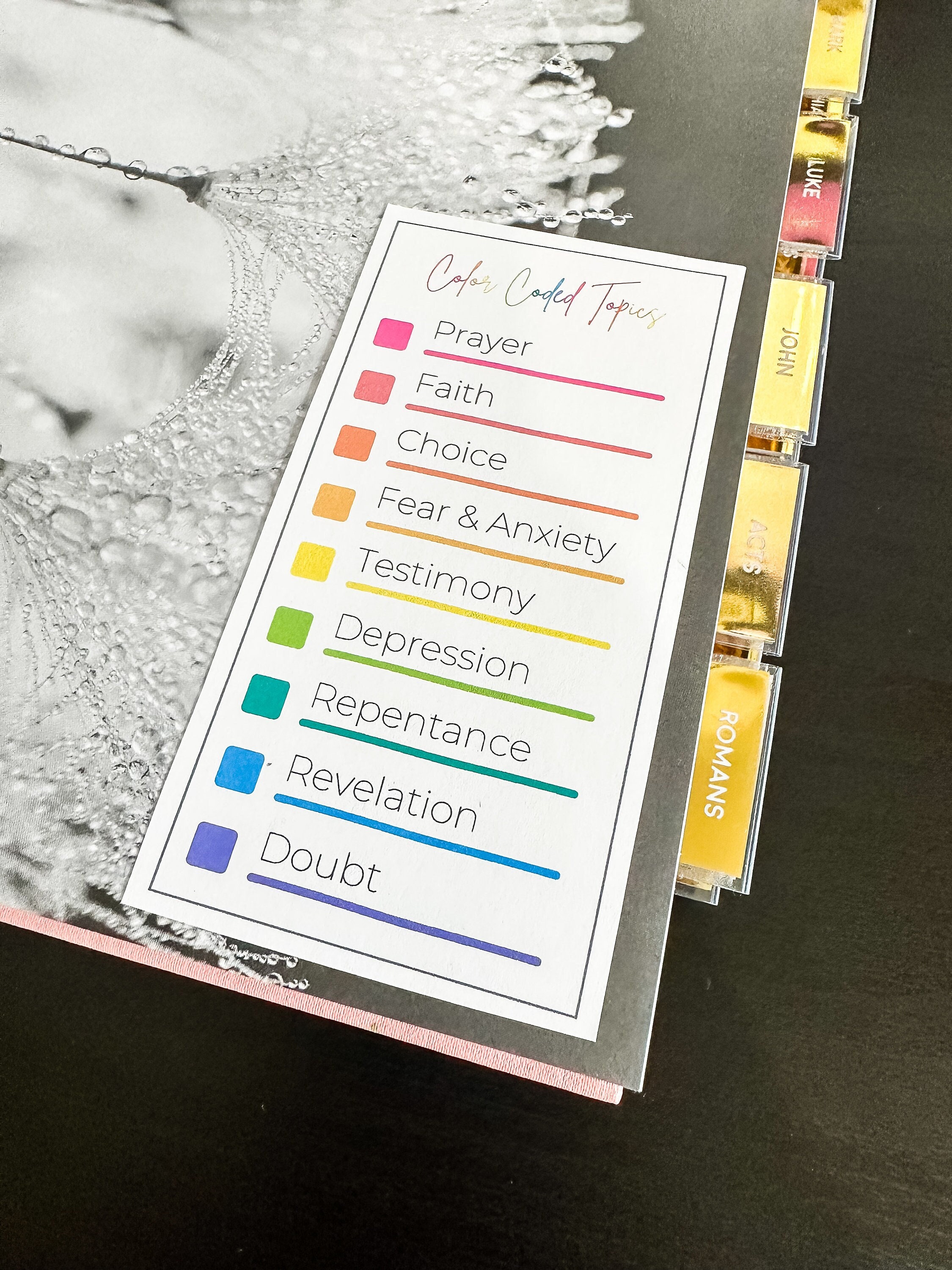 【bible】14点おまとめ Midsize Notetakers Bible - Platinum Series, Full Yapp Black