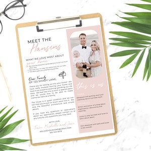 Home Offer Letter Template | Home Buyer Offer Letter | Get to Know You Letter image 4