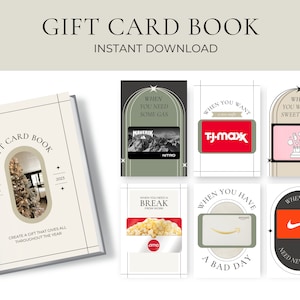 Libro di buoni regalo / Regalo per studenti universitari / Regalo per adolescenti