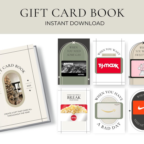 Gift Card Book | Gift for College Kid | Gift for Teen