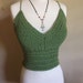 Celena Festival Crochet Crop Top | Made to Order Cotton Top 