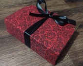 Hard Back Floral Anatomy Journal, Made to Order Floral Anatomy Junk Journal, Free Shipping in US