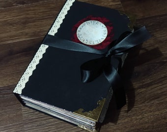 Hard Back Strong Witch 2 Journal, Made to Order Witchy Junk Journal, Free Shipping in US