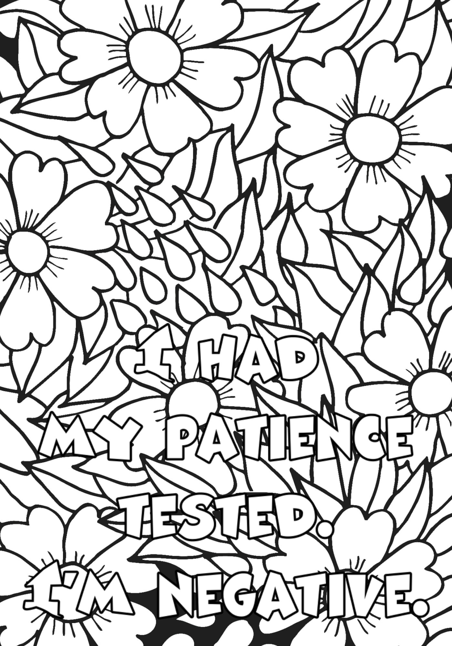 Sarcastic adult coloring pages printable coloring sheets etsy australia