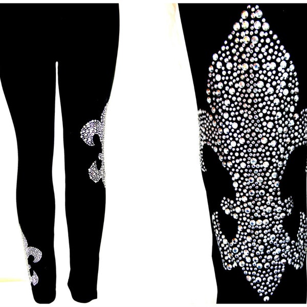 plus size mardi gras leggings