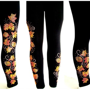 Lularoe Tall and Curvy Leggings Halloween Print Fits Pant Size 10 to 22 