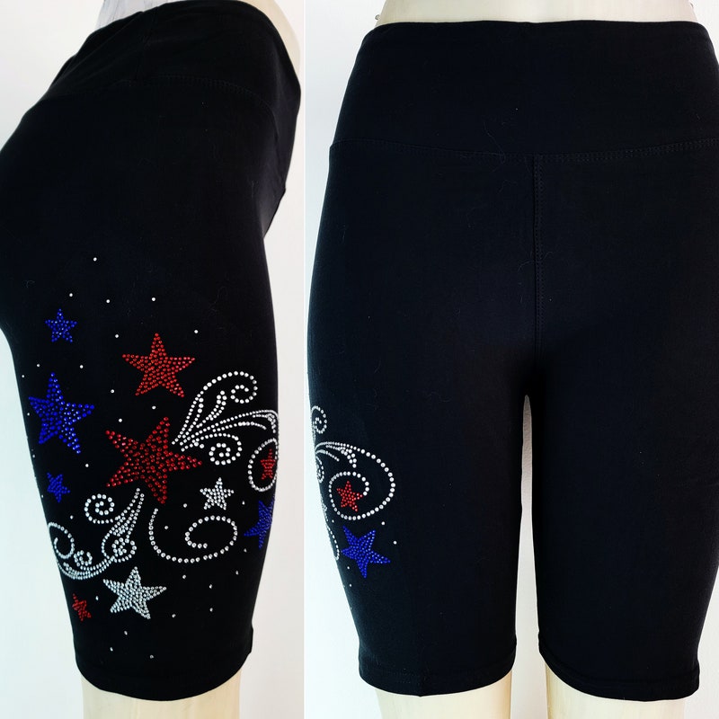 Patriotic Bow Shorts Set