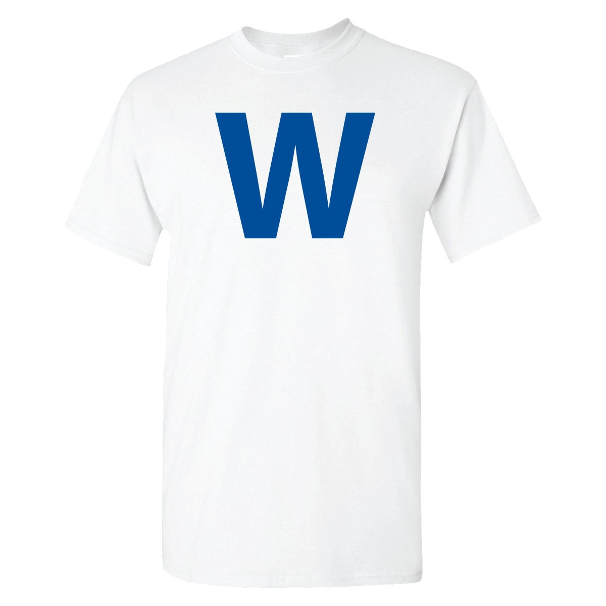 Fly the W White Chicago Cubs T-shirt Chicago Cubs Fan Fly 