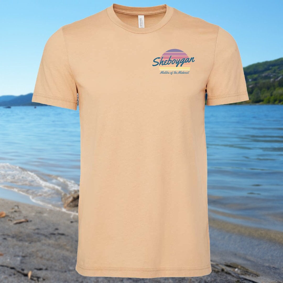 Sheboygan Malibu of the Midwest T-shirt Sunrise Freshwater Surfing - Etsy