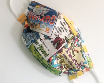 Vintage Disney Movie Posters Reusable Face Mask