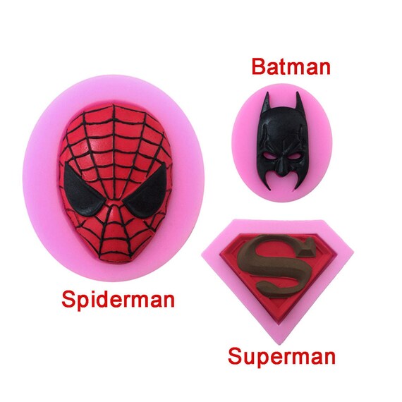 spiderman chocolate molds