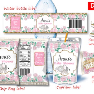 DIGITALER Download Baby Shower BUNDLE Printables