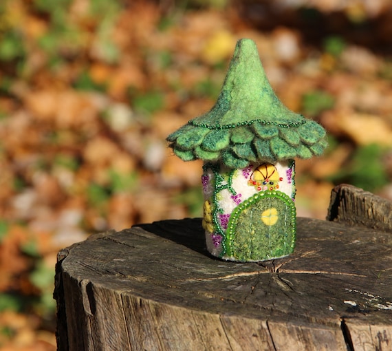 Green Fee Haus Zahn Box Geschenk Miniatur Fee Garten Haus Etsy