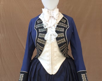 1700 costume, riding habit