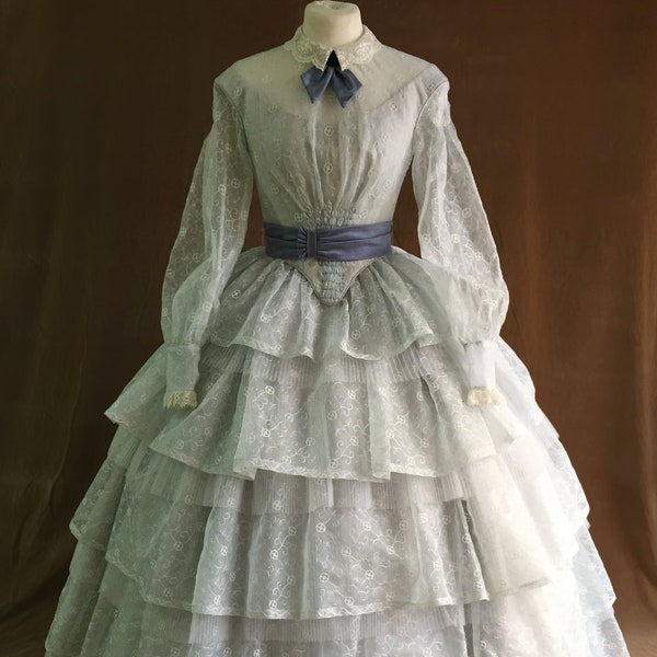 1850s victorian day dress