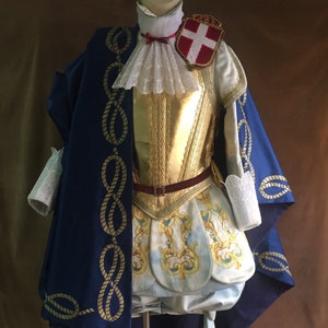 Costume Re E Regina - Cappotto di velluto e corona Festa a tema Carnevale  Fancy Dress Cosplay per le donne Men-c