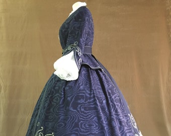 1860 victorian dress outlet