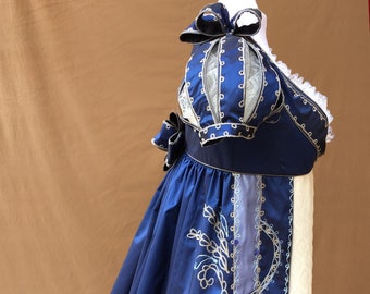 1800's regency court dress