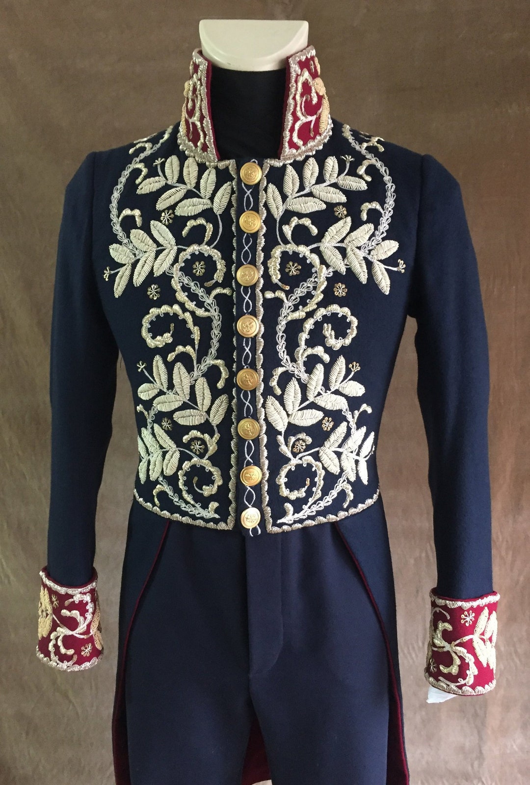 1800's Men Uniform - Etsy