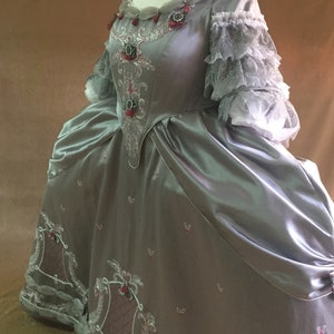 1700 Costume mantua Marie Antoinette Rococò - Etsy