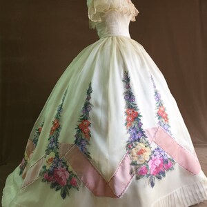 1860s ballgown victorian dress image 4