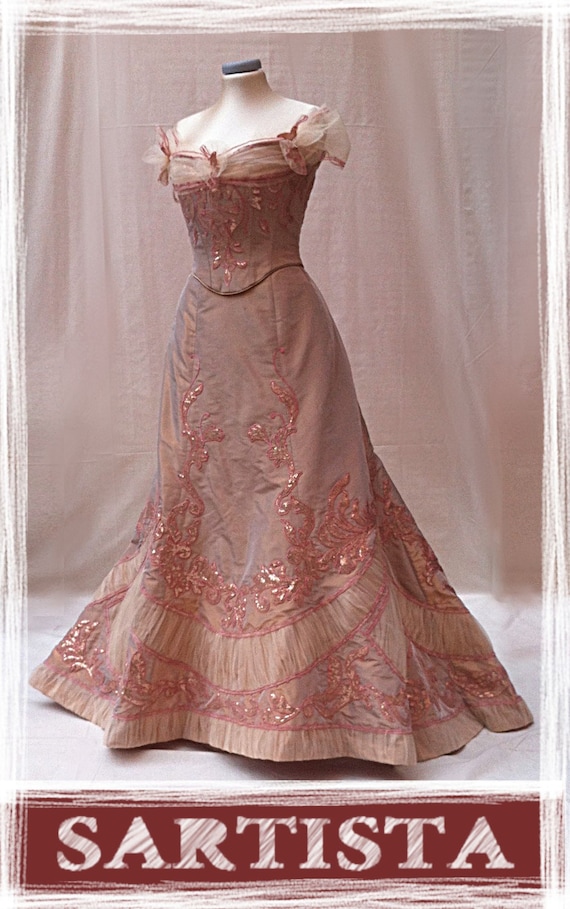 1900s ball gown