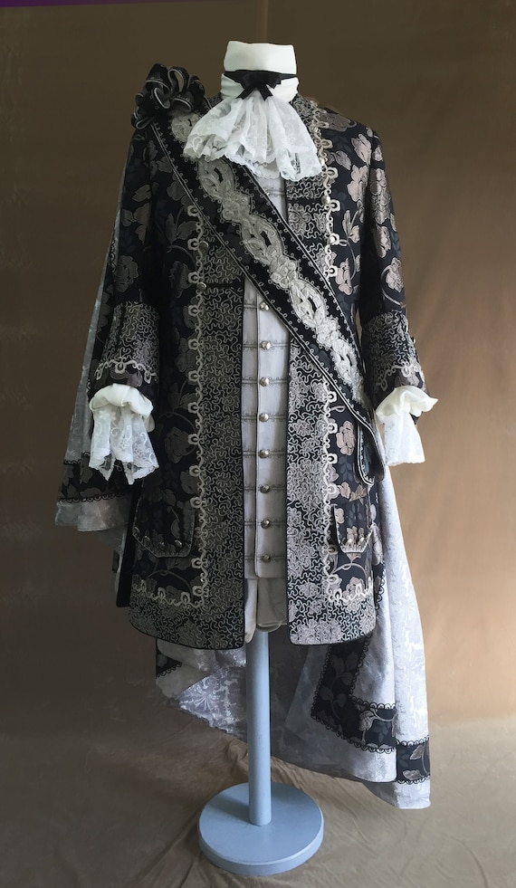 1690 Luis XIV Baroque Costume for Men Etsy