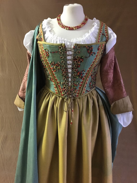 1700s Traditional Neapolitan Dress Etsy