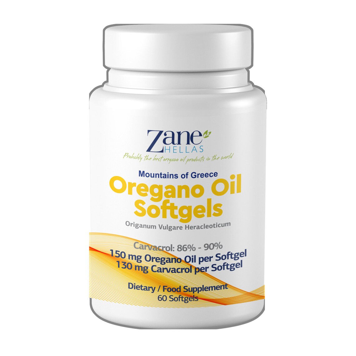 Zane Hellas Oregano Oil Softgels. Every Softgel Contains 30 Etsy