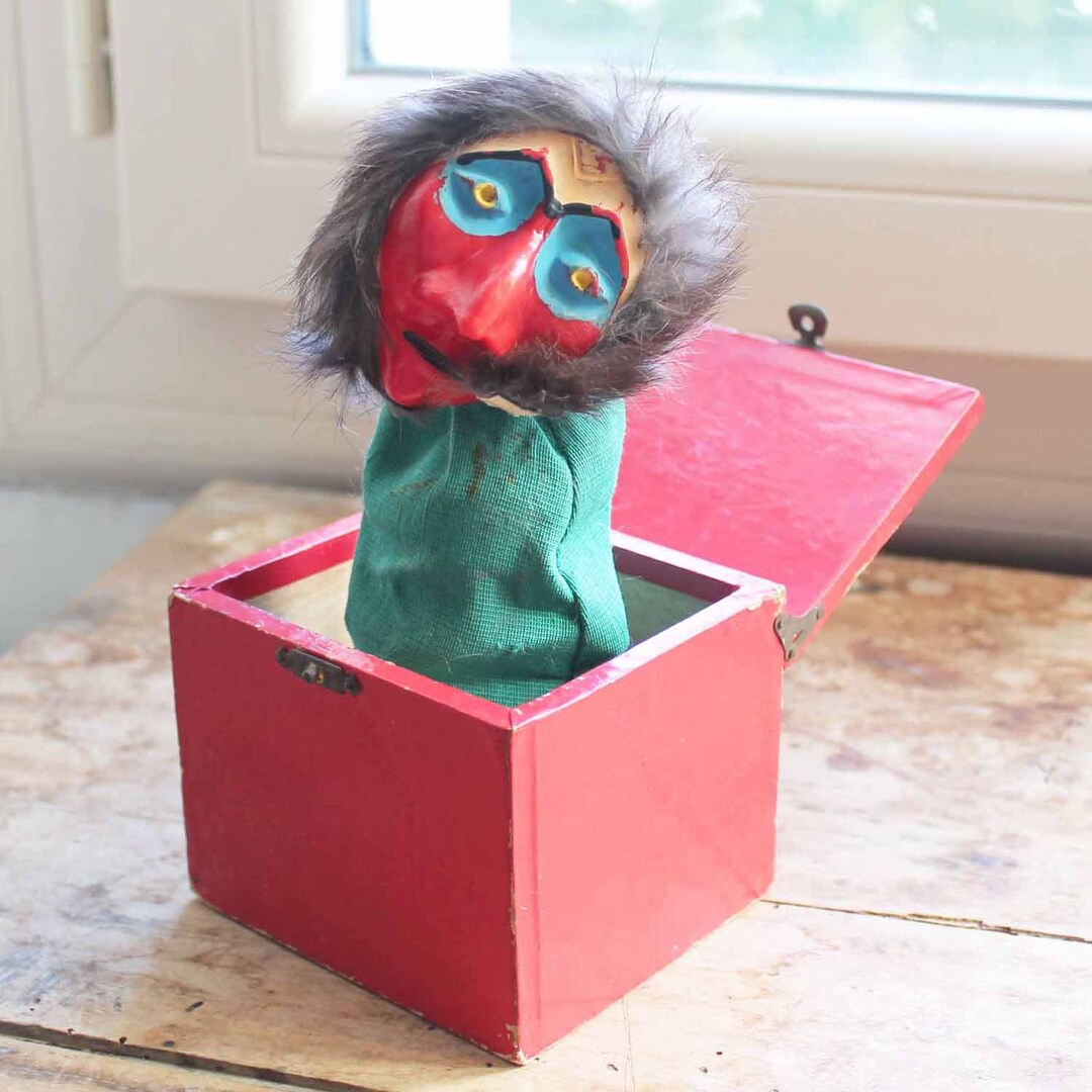 Antique French Jackinthebox / Rare End of 19th Century Toy Etsy