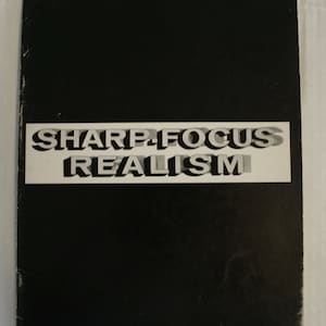 Sharp Focus Realismus 1972 Ausstellungskatalog Sidney Janis Gallery NYC