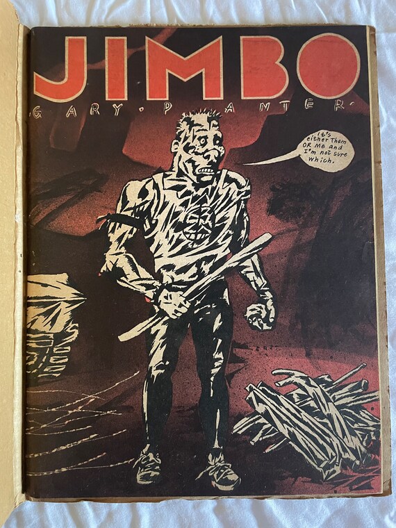 Gary Panter, JIMBO RAW One-Shot, 1st edition, 1982 | eBay