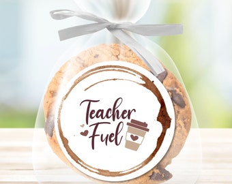 Printable Teacher Fuel Tags, Teacher Gift Tags, Teacher Cookie Tags, Teacher Appreciation Tags, Thank You Teacher Tags, Teacher Favor Tags