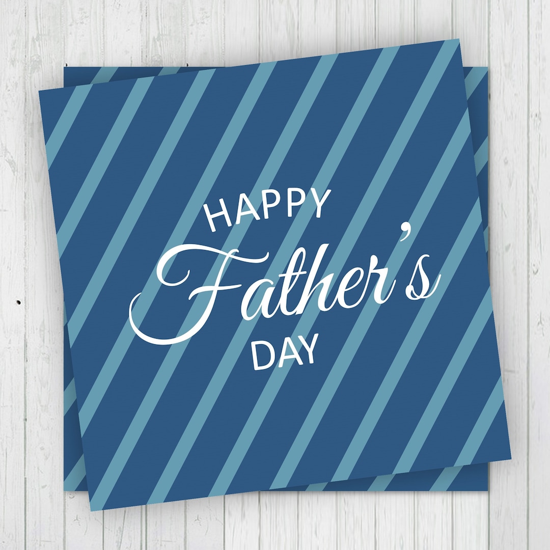 Printable Father's Day Gift Tags, Father's Day Favor Tags, Happy Father ...
