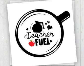 Printable Teacher Fuel Tags, Teacher Gift Tags, Teacher Cookie Tags, Teacher Appreciation Tags, Thank You Teacher Tags, Teacher Favor Tags