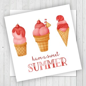 Printable Have a Sweet Summer Tag, Have a Sweet Summer Cookie Tag ...