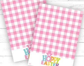Printable Happy Easter Cookie Cards, Easter Cookie Cards, Happy Easter Cookie Tags, Happy Easter Gift Tags, Easter Tags, Easter Favor Tags