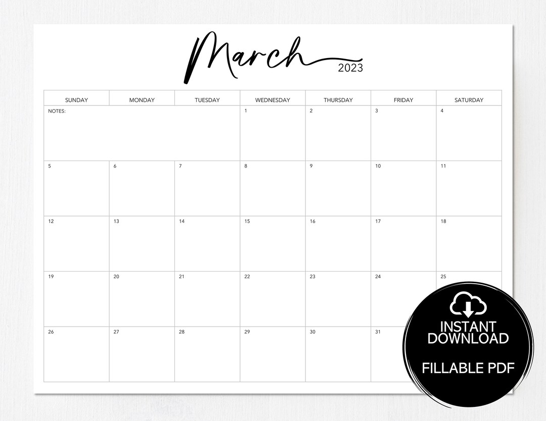 printable-fillable-march-calendar-2023-planner-march-2023-etsy