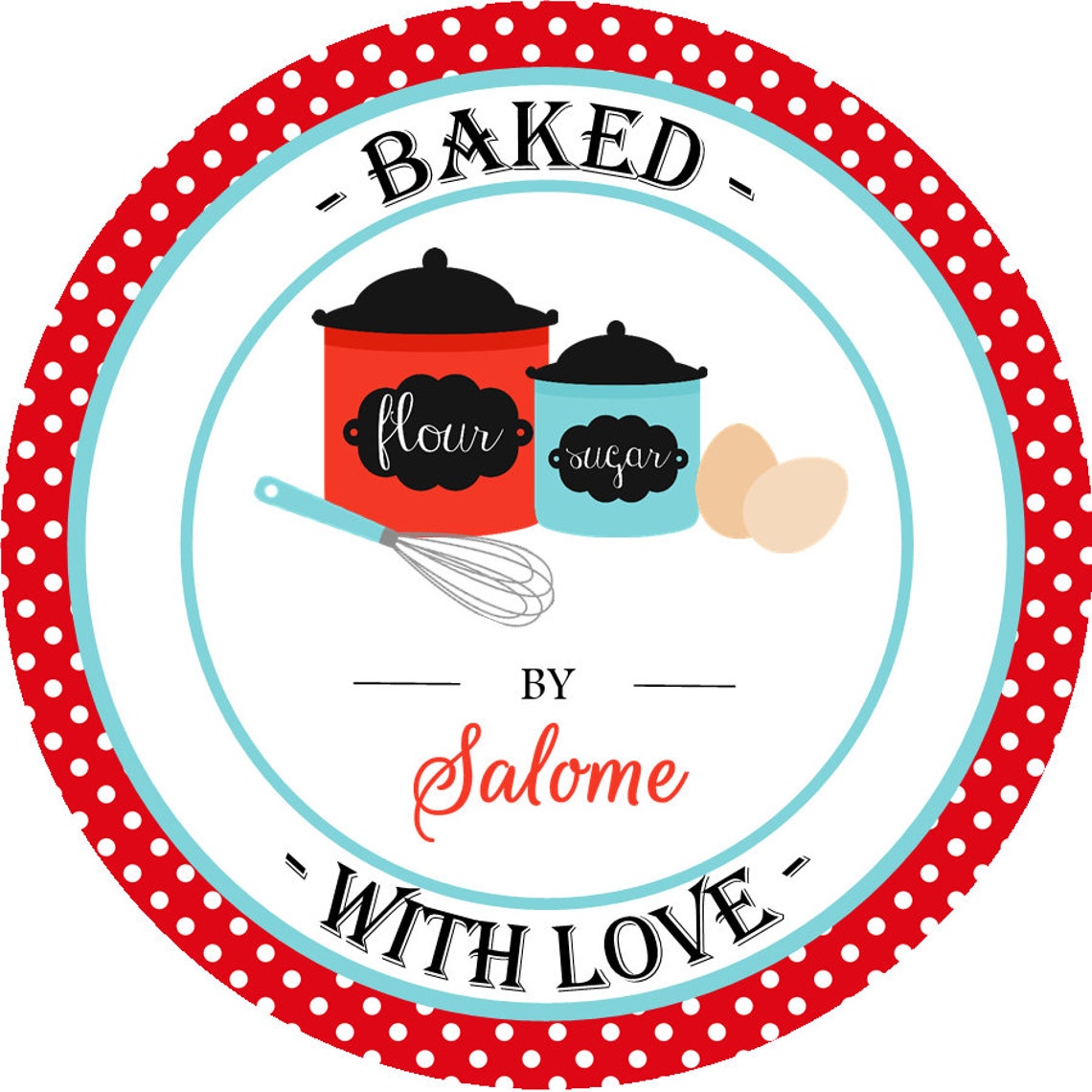 Printable Baking Favor Tags Baking Thank you Tags Baking Etsy