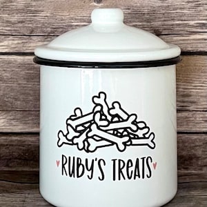 Large Dog Treat Jar, Dog Treat Container, Dog Treat Jar,Personalized Dog, Dog Treat Jar, Dog Treat Jar, Dog Gift, Puppy Gift, Dog Mom