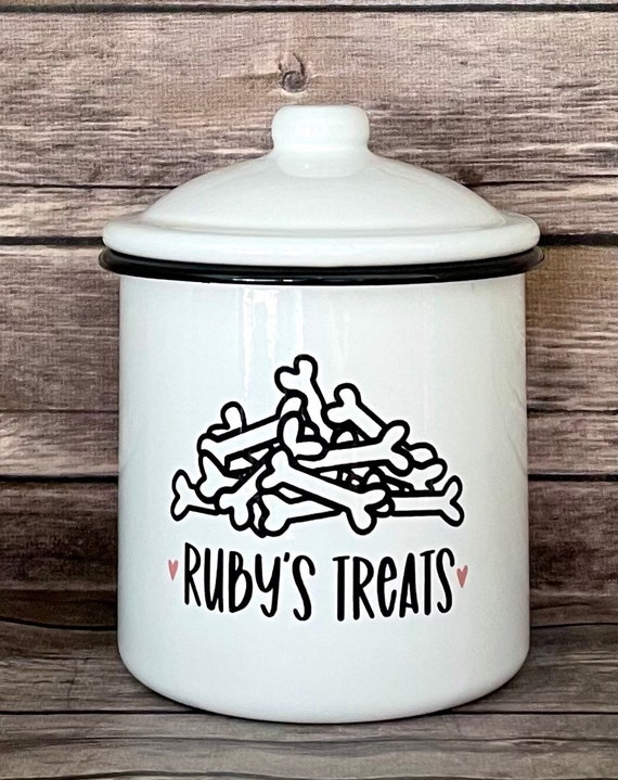 Large Dog Treat Jar Dog Treat Container Dog Treat Jar