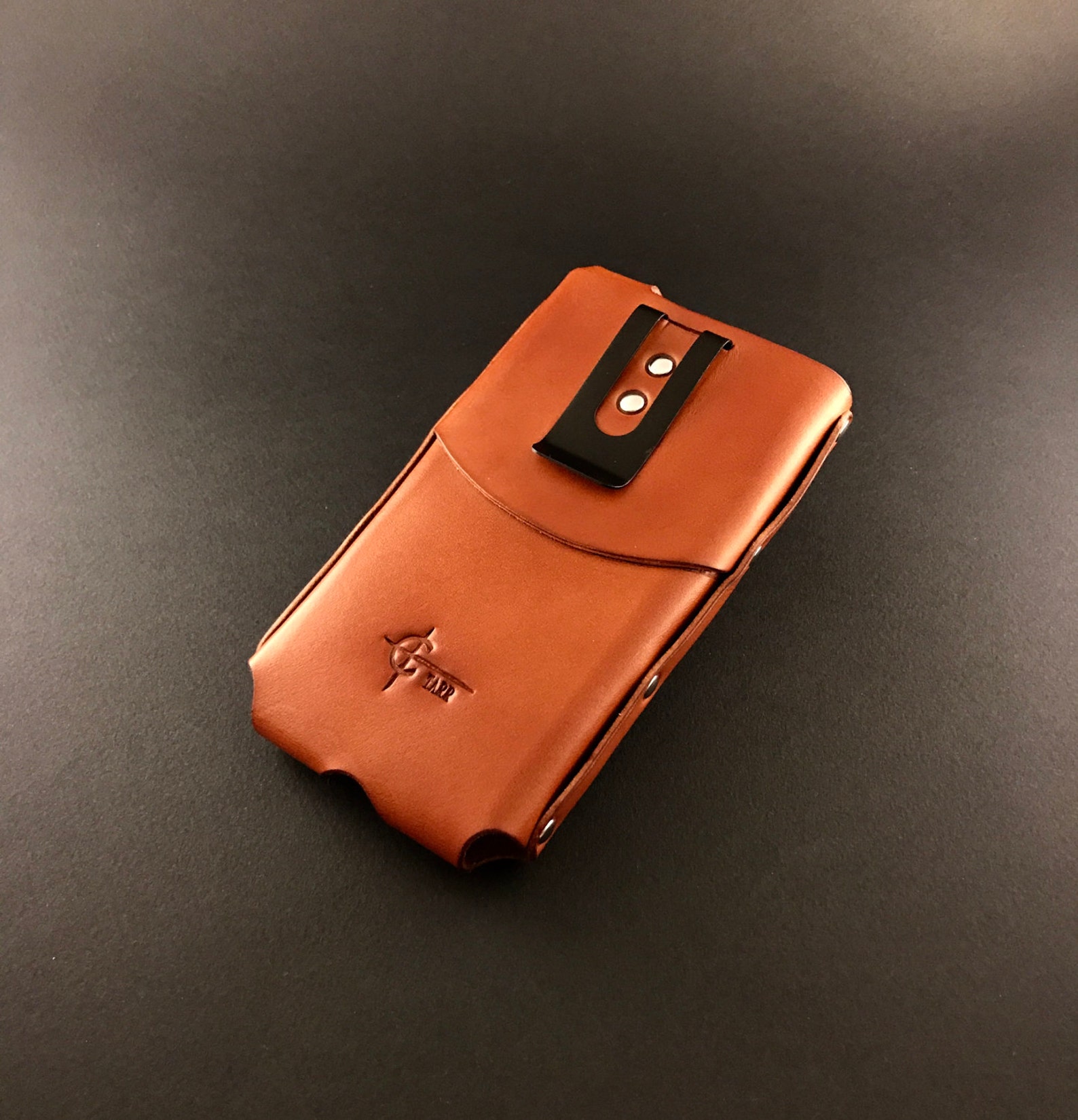 Leather Cell Phone Case Handmade by Tooled Metals on Etsy Etsy