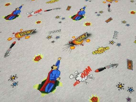 superhero jersey fabric